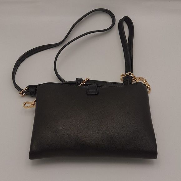 Womens Wristlet Crossbody Bag - A New Day™ Black - Picture 5 of 9